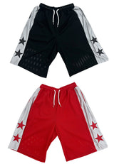 star mesh basketball pants