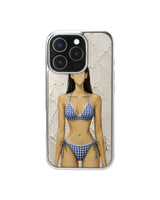 [Blue Check] Bikini Case