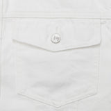 LOOSE FIT WHITE DENIM VEST code 21011