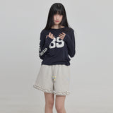 Beads Shirring Short