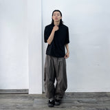 コントラストステッチボクシーT
