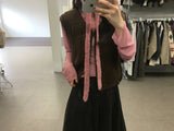 [MD Pick] ハンネウールニットベスト (3color)