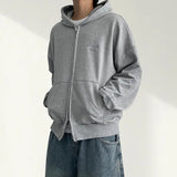 シンニューエンブロイダードシンボルフーディージップアップ (3 colors)