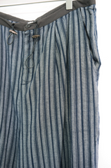 pleats stripe banding pants(3color)