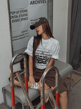 ドリーミングプリンティングオーバー半袖Tシャツ