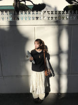 ritten check blouse