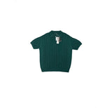LMN フィッシャー 3 ボタンケーブル半袖ニット (6 colors)