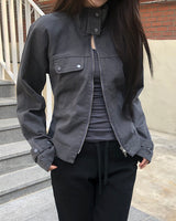 Quna Cotton Strap Jacket