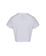 8287 リミテッドショートスリーブクロップTシャツ (ホワイト)