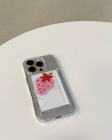 [MADE] [magsafe] ストロベリーマグセーフジェリーハードアイフォンケース