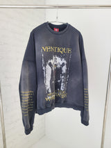 VENTIQUE Washing Nightmare Sweatshirt 1colors