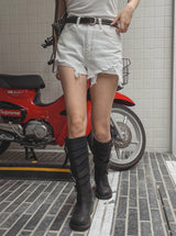 Dear Damage Denim Shorts
