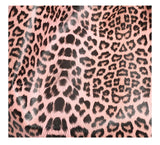 Star Keyring Leopard Print Oversized Tote Bag