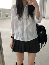 レイピンタックシャツ (one color)