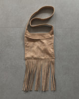 Suede Fringe Shoulder Bag (5color)