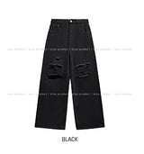 [Planned Product] アーティダメージウォッシングワイドデニムパンツ