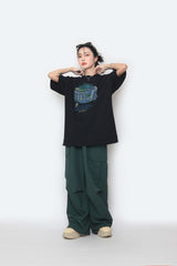 Solid Big Pocket Cargo Pants