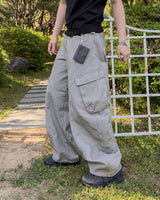 Raun Curved Cargo Wide Pants