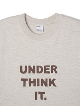 Under Think It ハイデンシティーショートスリーブ 3COLOR