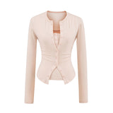 Orena Slim Cardigan Set
