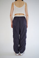 Silky jogger pants, Midnight blue