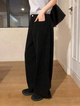 Warm Cotton100 Balloon Fit Wide Pants (5color)