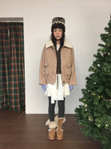 アプリコットピンタックドレス (3 Colors)