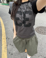 Vintage 33 Big Number Raglan T-shirt 