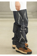 MSN WORK DENIM PANTS MSFJP002-BL