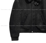 Latch high neck suede buckle mustang