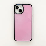 glossy glass bumper case (pink)