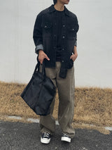 Over Washing Western Shirt Jacket (No.860)