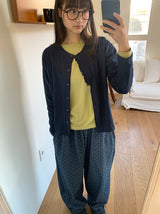 26SS★ [BAONHAUS] Tier Frill Cardigan