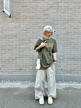 Stitch Dig Snap Wide Pants 2C