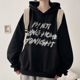 Turin Color Lettering Boxy Fit Hoodie (6 colors) H&L