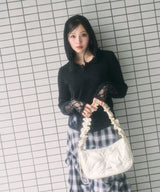 ギャザーパフィーショルダーバッグ