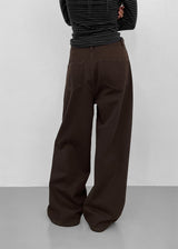 [MADE] Torrance One Tuck Wide Cotton Pants