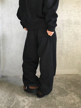[SET] Momon Golden Pullover Hoodie + Pintuck Wide Pants 4C