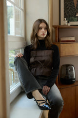IRIS TOP / BROWN