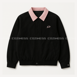 [Unisex] Pエンブロイダリースタジアムジャンパー(2 colors)