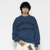 GT160 BUGGY OVERFIT SWEATSHIRT (NAVY)