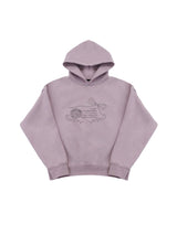 Ribbon Fence Hoodie (sweet purple)