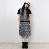 Poket Layered Sleeveless - Dot White