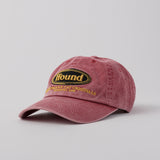 FFOUND SUNFADED WASHED VINTAGE BALL CAP / DYED RED