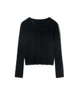 85-VIVAJ014 Light Crop Knitwear Cardigan 6color