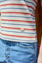 MULTI STRIPE TS (2 COLORS)