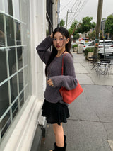 [ORIGINAL] Salted Summer Raglan Boucle Knit