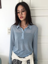 フォグシルクシャツ (3color)