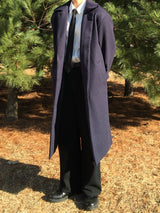 Balkan wool robe long coat