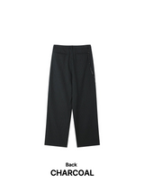 TO Stripe Wide Slacks (2C, Chain Set)